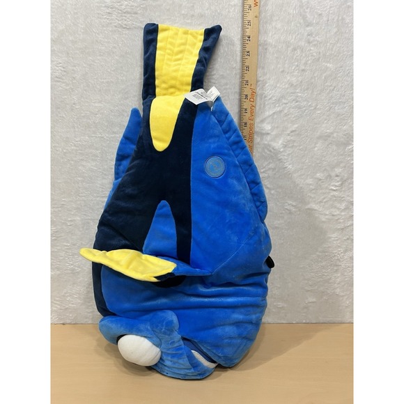 Disney Store Pixar Dory Large Plush Pillow 23" Finding Nemo Blue Fish Stuffed - Picture 10 of 14
